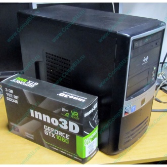 Игровой компьютер Intel Core i5 3470 (4x3.2GHz) /8Gb DDR3 /1Tb /3Gb DDR5 GeForce GTX1060 /ATX 500W (Пенза)