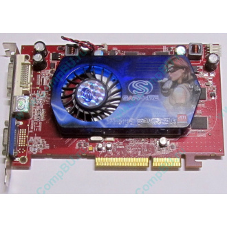 Б/У видеокарта 512Mb DDR2 ATI Radeon HD2600 PRO AGP Sapphire (Пенза)