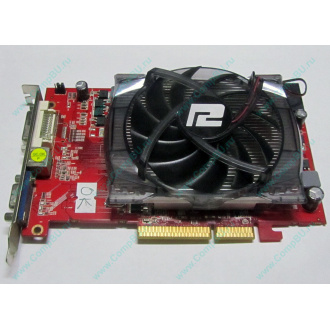Б/У видеокарта 1Gb ATI Radeon HD4670 AGP PowerColor R73KG 1GBK3-P (Пенза)