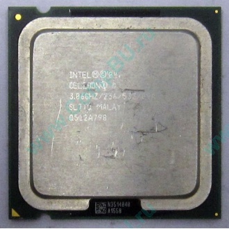 Процессор Intel Celeron D 345J (3.06GHz /256kb /533MHz) SL7TQ s.775 (Пенза)